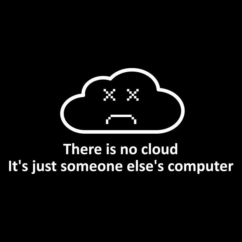 There is no cloud