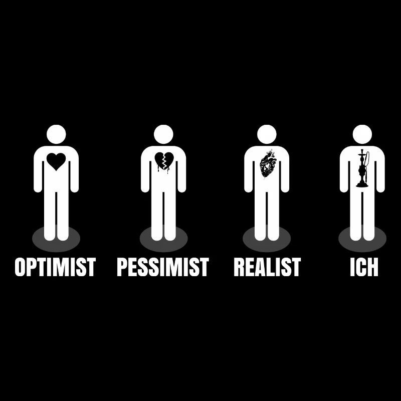 Optimist Pessimist Shisha