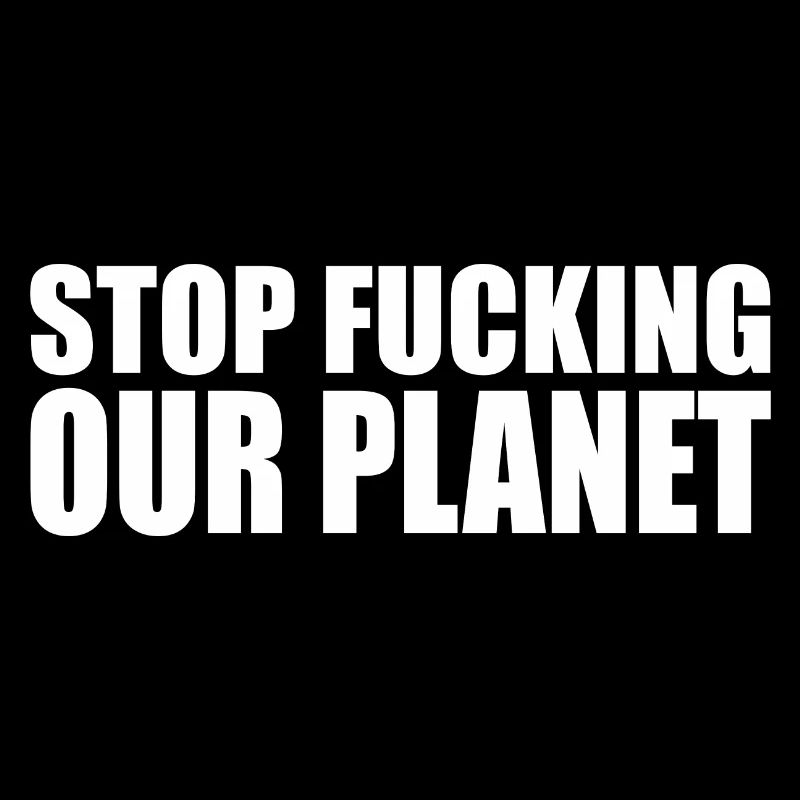 Stop fracking our planet