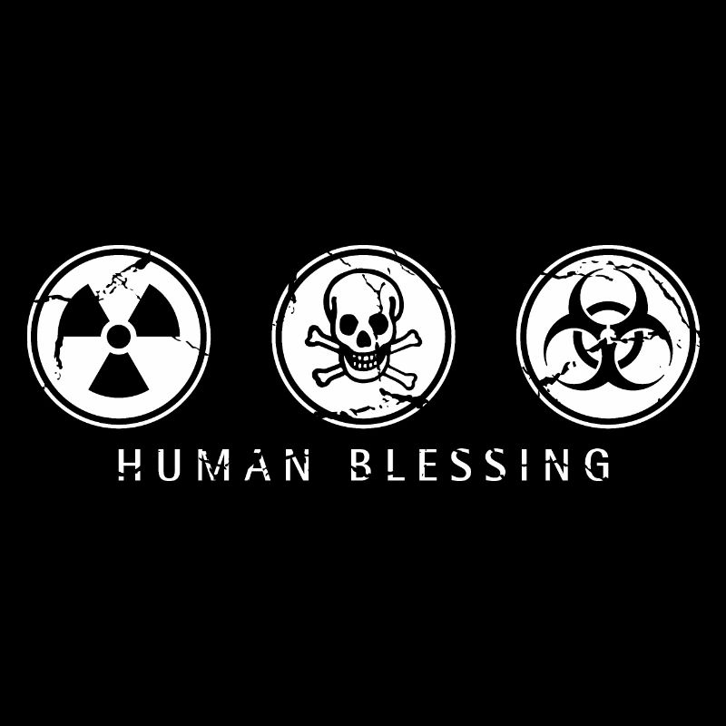 Human Blessing - White