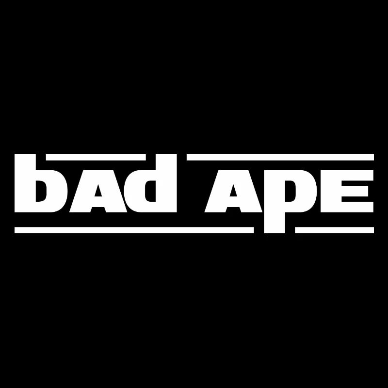 Bad Ape 02 (White Text)