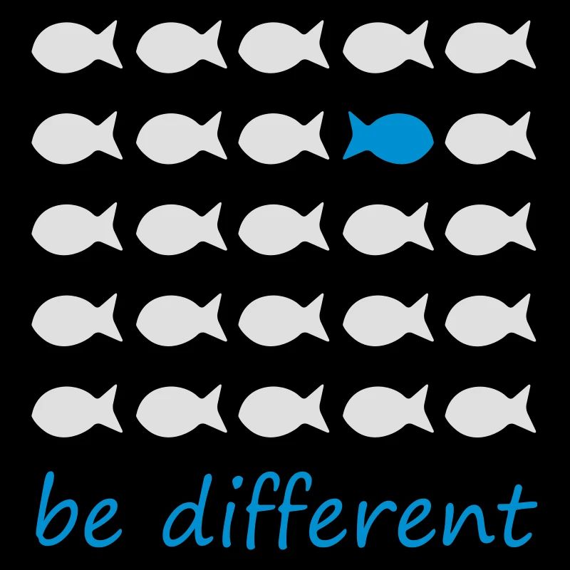 Be different