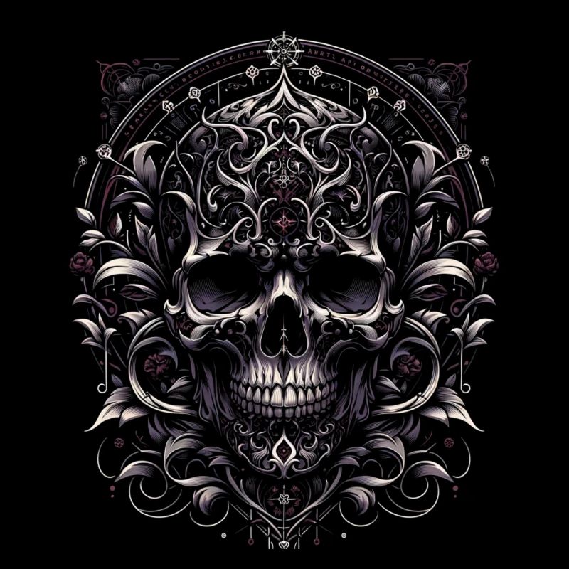 Baroque Skull Majesty