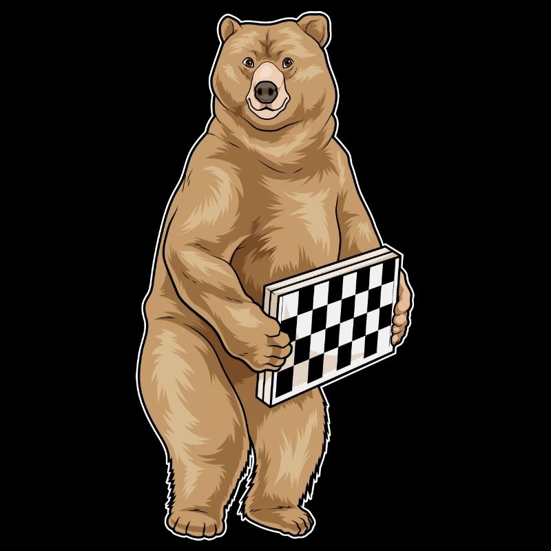 Bear Chessboard Chess Board Game