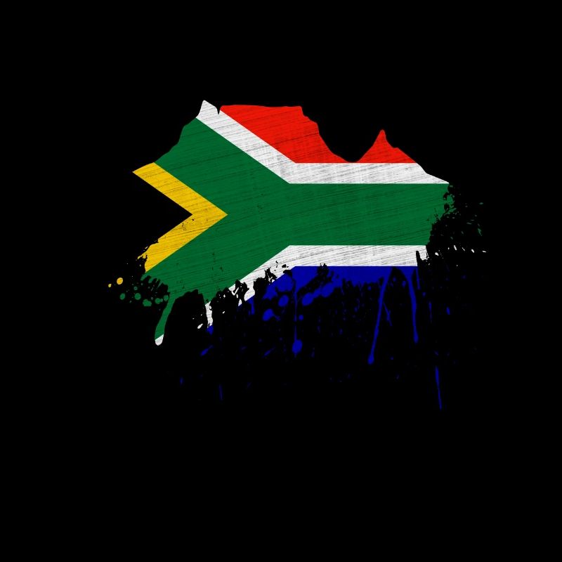 Cap Skyline Afrique du Sud drapeau drapeau Cape Town