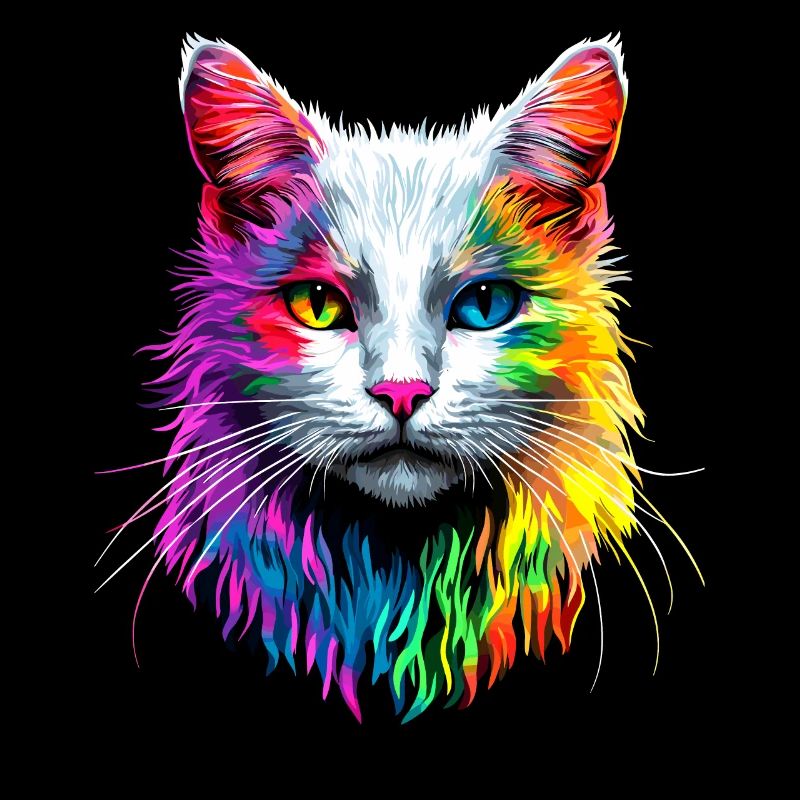 Chat Angora Blanc Chat Angora Chats Angora Mignons