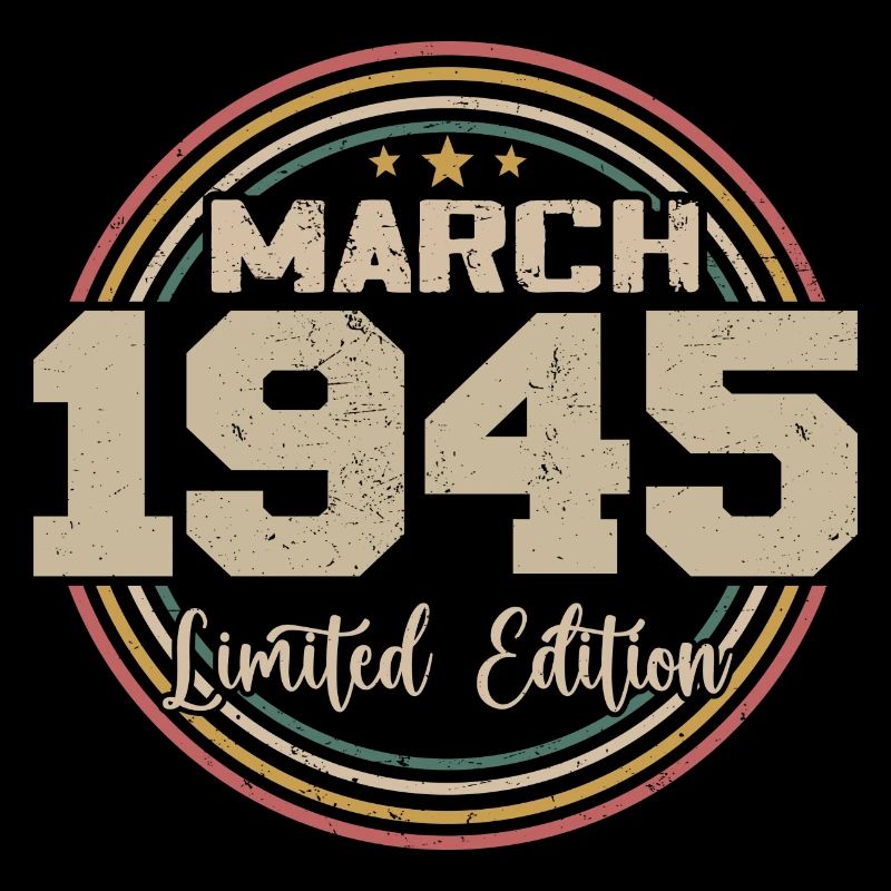 Awesome seit März 1945 Geburtstag 1945 Geschenk