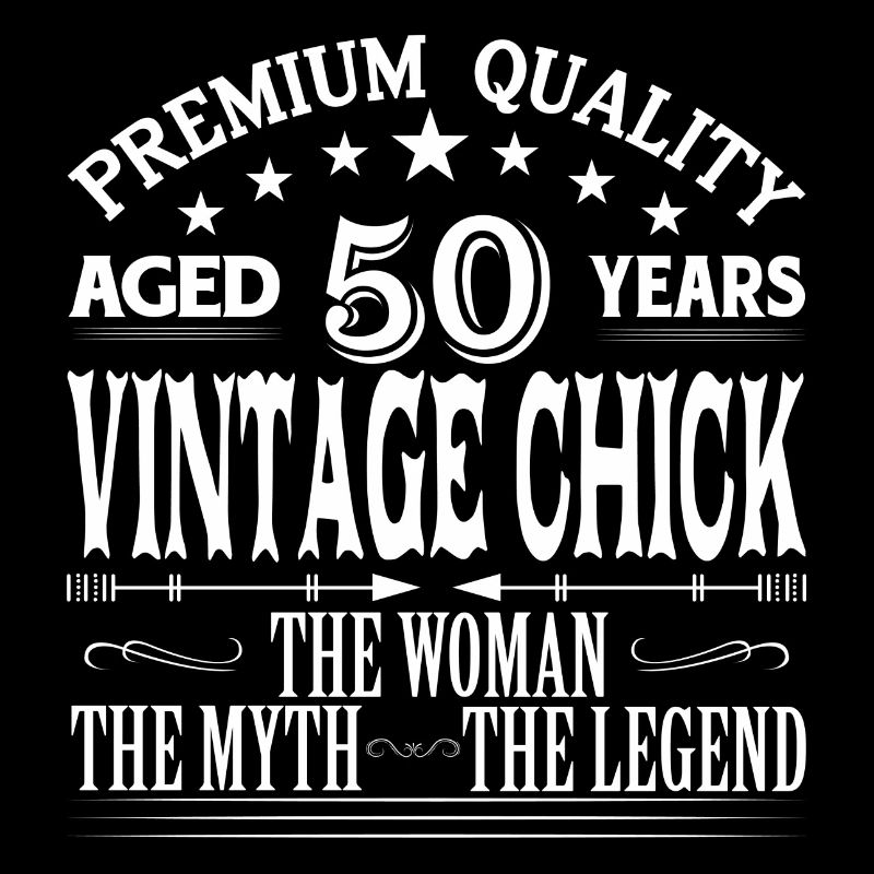 VINTAGE CHICK AGED 50 YEARS