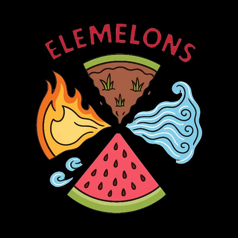 Elemelons Conception élémentaire de pastèque