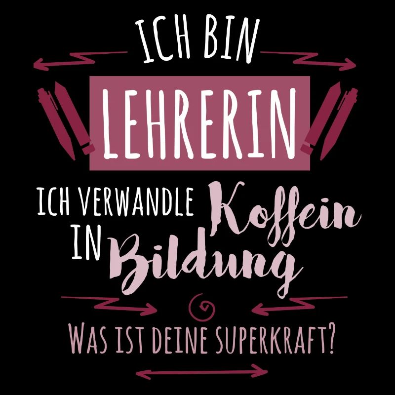 Ich bin Lehrerin