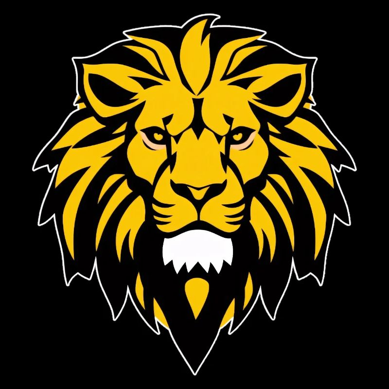 Löwe - Logo -Gelb