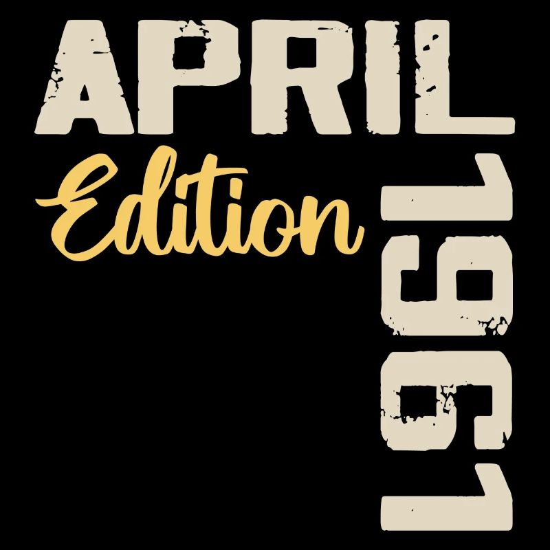 Geburtstag 63 Jahre April 1961 Geburtstagsgeschenk