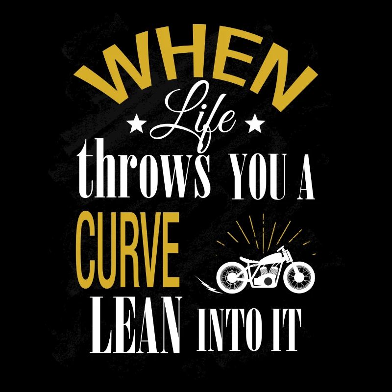 When life throws you a curve lean into it