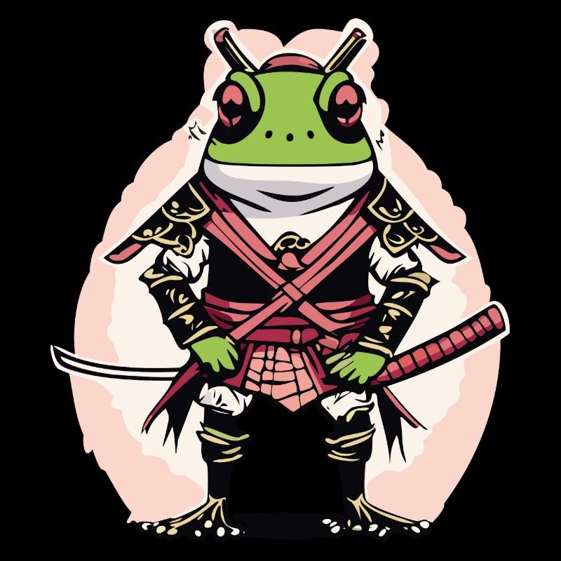 Frosch Samurai