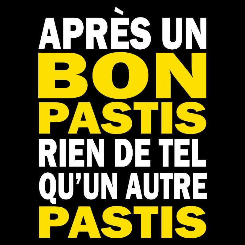 un bon pastis humour