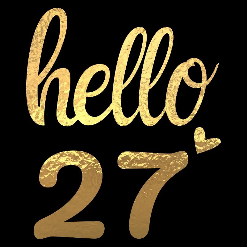 Hello 27 doré