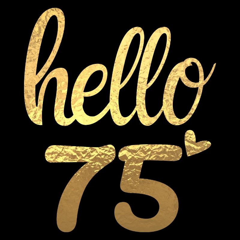 Hello 75 doré