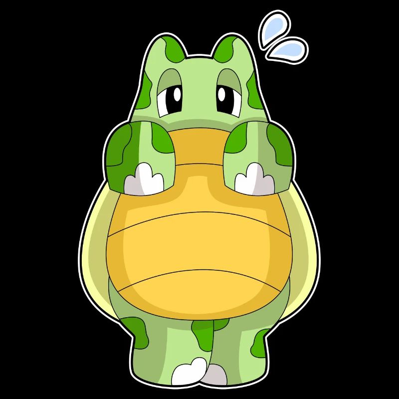 Schildkröte Schüchtern