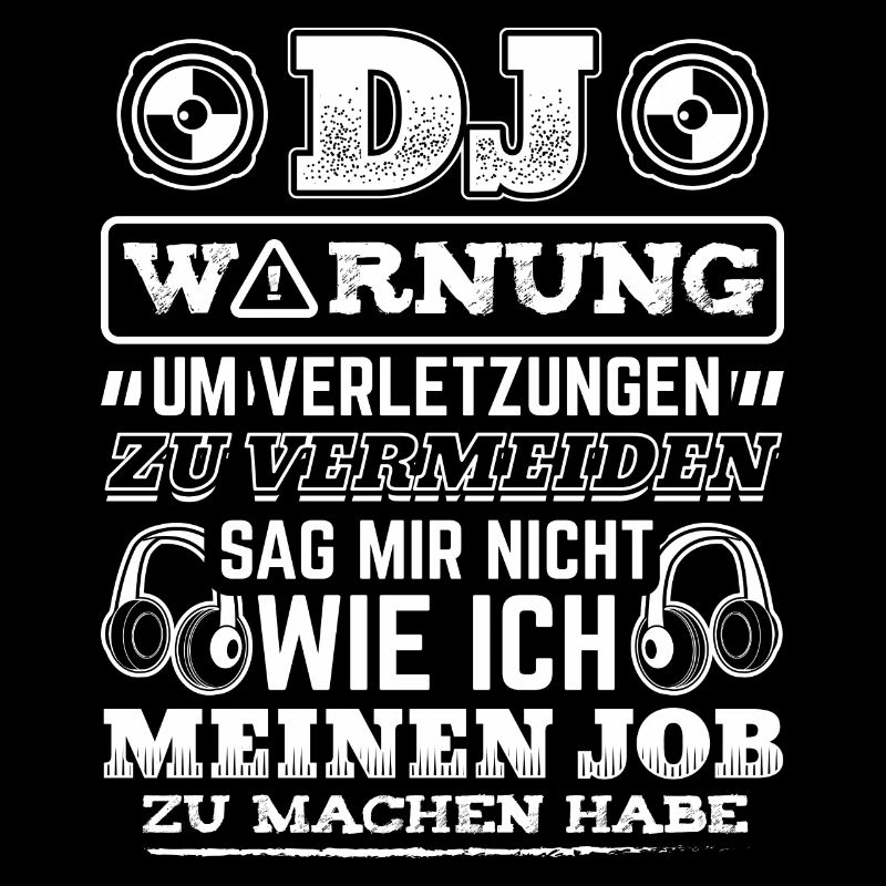 DJ Avertissement Ne dites pas que je me fais mon travail