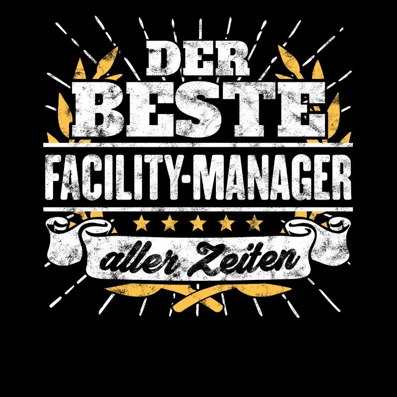 Bester Facility-Manager Spruch Geschenk Shirt