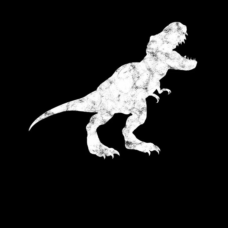 T-Rex dinosaure Dino dinosaure T-Rex Graphics Blanc