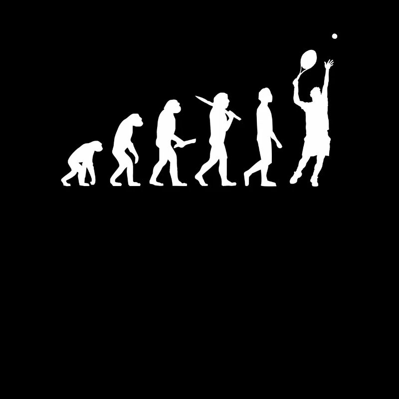 Joueur de tennis Evolution