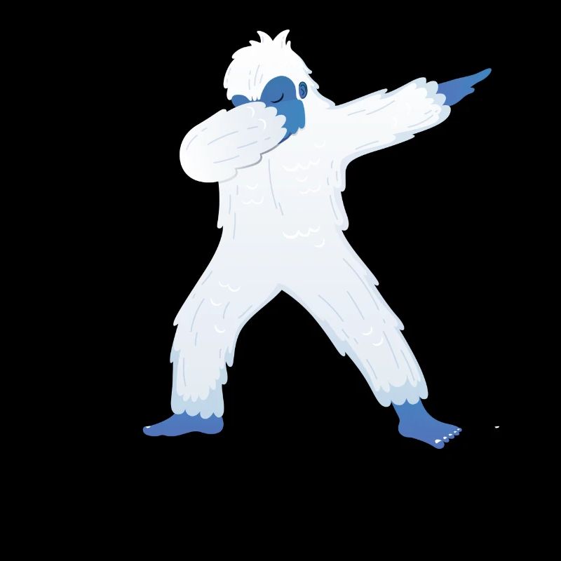 Dabbing Yeti Dab Dance