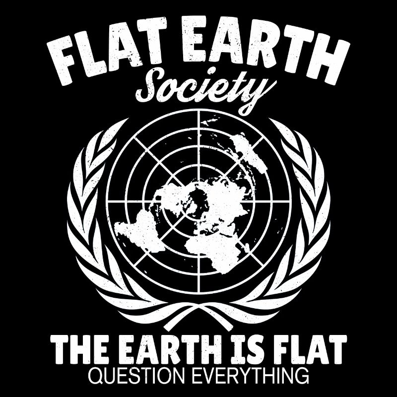 Flache Erde Astrologie Flat Earth Erde Geschenk