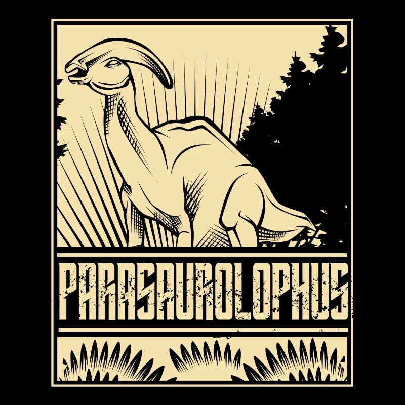 Vintage Parasaurolophus Dino
