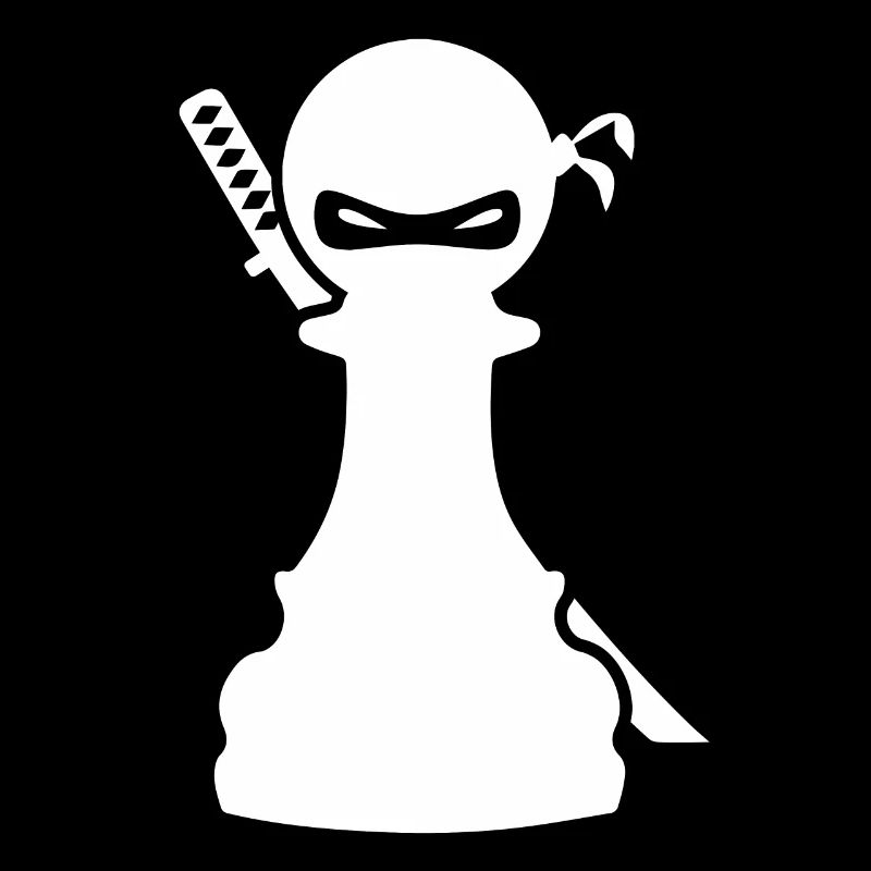 Echecs Ninja Pun Echecs japonais Ninja Fighter
