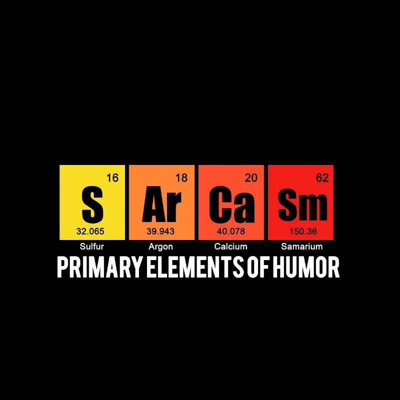 SARCASM - Les principaux éléments de l'humour