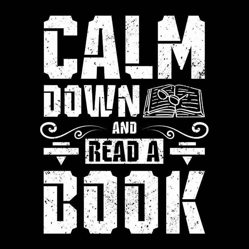 Calm down an read a book