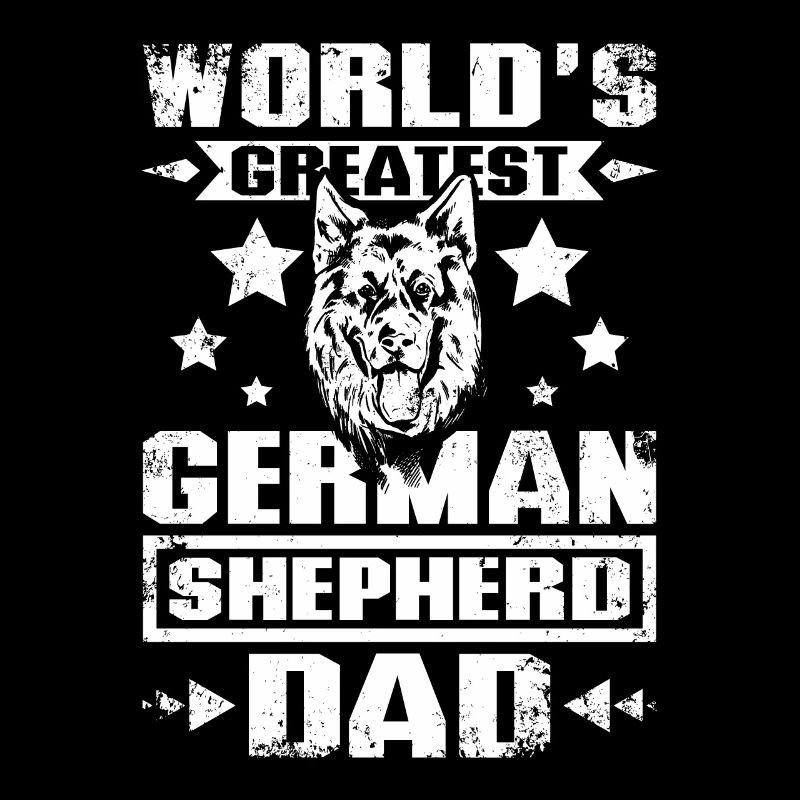 World's greatest german shepherd dad
