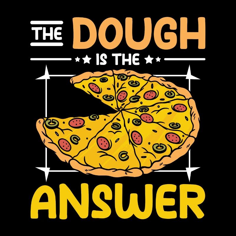 The dough is the answer Pizza making