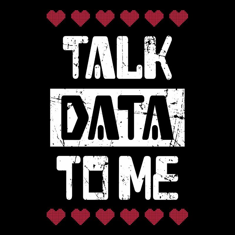 Sprechen Sie mit mir über Daten IT-Datenwissenschaftler Geschenk