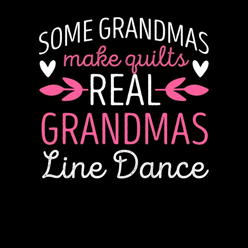 Real Grandmas Line Dance Nähen Tanzen Großmutter