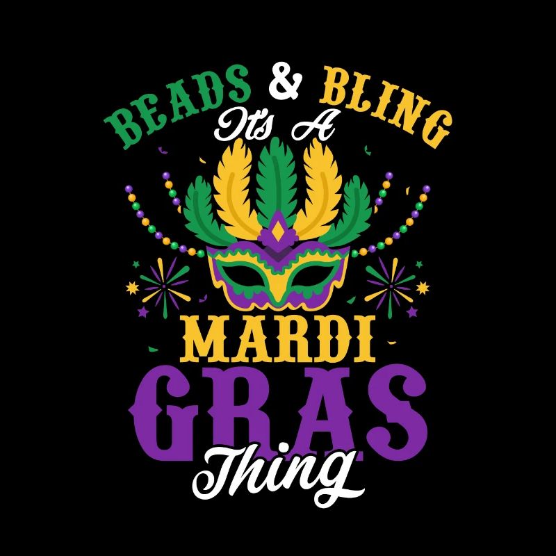 Perles & Bling c’est un Mardi Gras chose Party Carniv