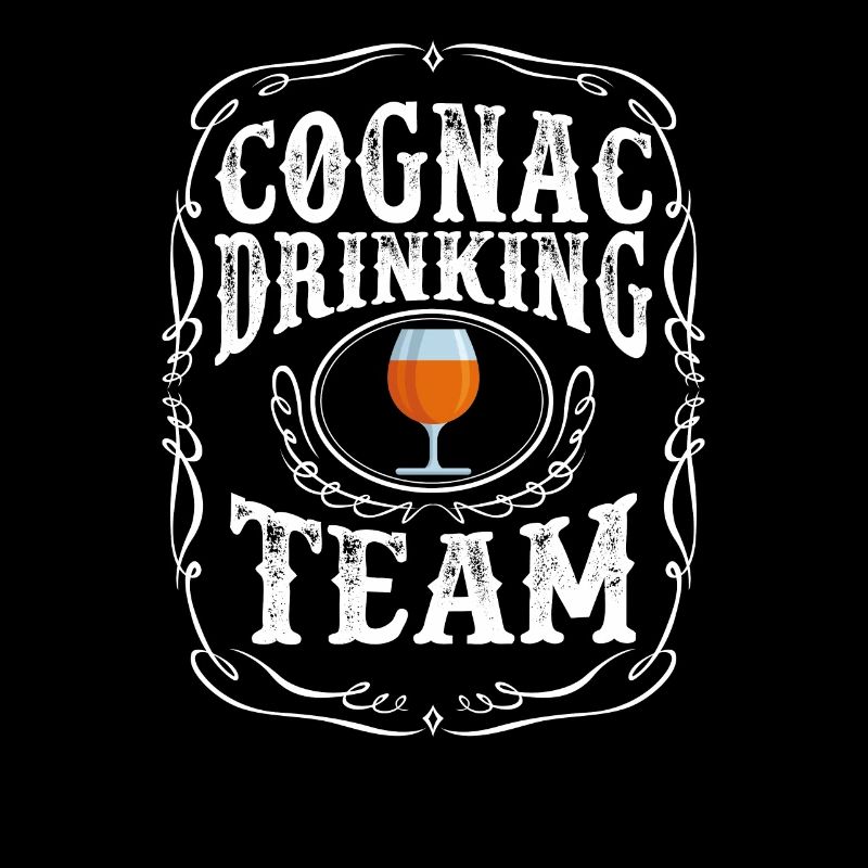 Cognac Drinking Team T-Shirt - Brandy Alcoholic