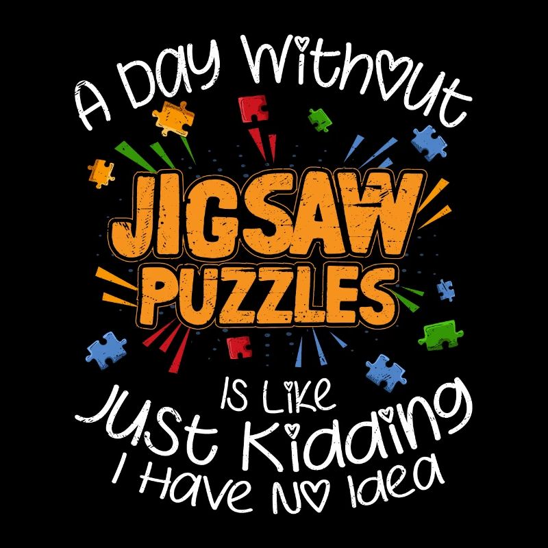 A Day Without Jigsaw Puzzles Solving Piece