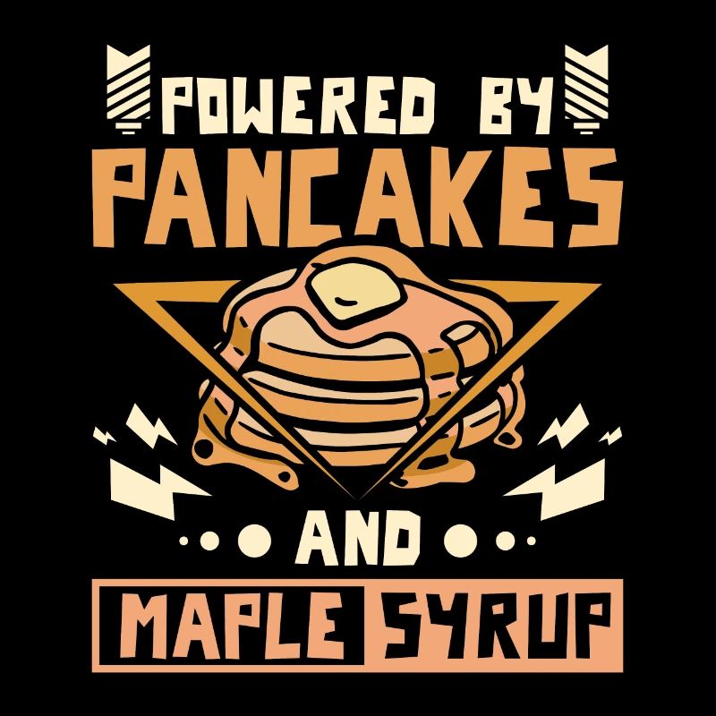Powered by pancakes and maple syrup
