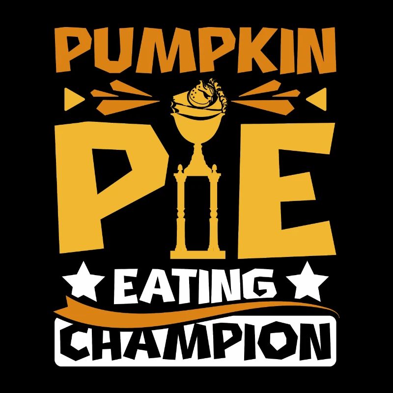 Pumpkin pie eating champion