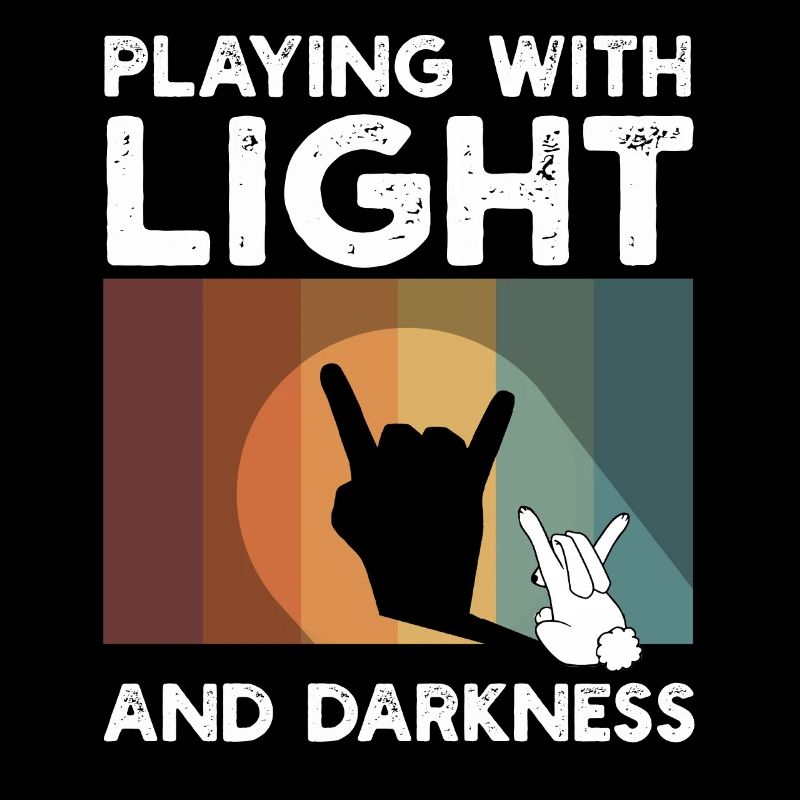 Playing With Light And Darkness Shadow