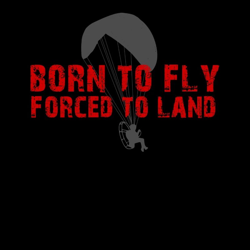 Born To Fly Forcé D’atterrir Paramoteur