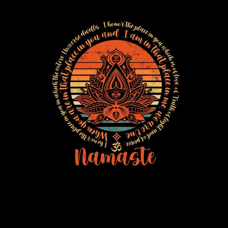 Namaste, wir sind eins, umarme die kollektive Stille -