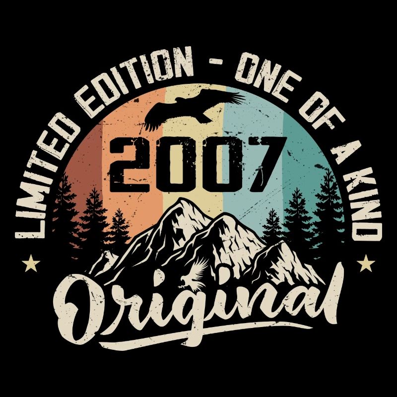 2007 Original Vintage Jubiläumsgeschenk 2007