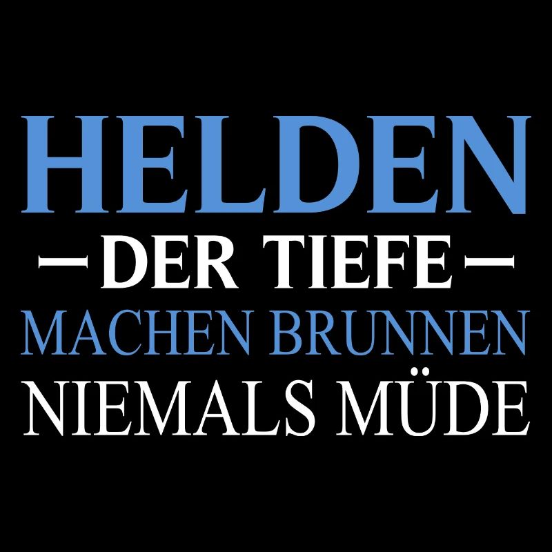 Constructeur de puits disant héros La construction du puits profond