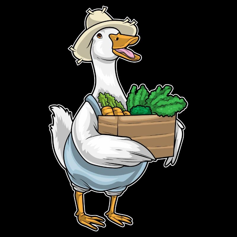 Duck Farmer Vegetables