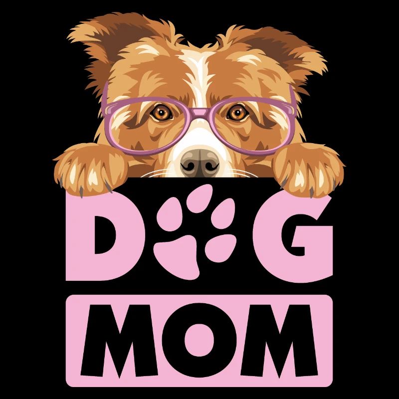 Border Collie Hund Mama