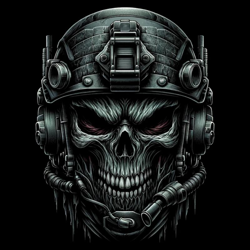 Commando's Skull
