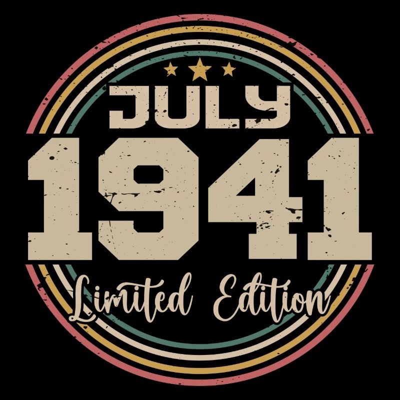 1941 Geburtstag Juli 1941 Geschenk Juli 1941